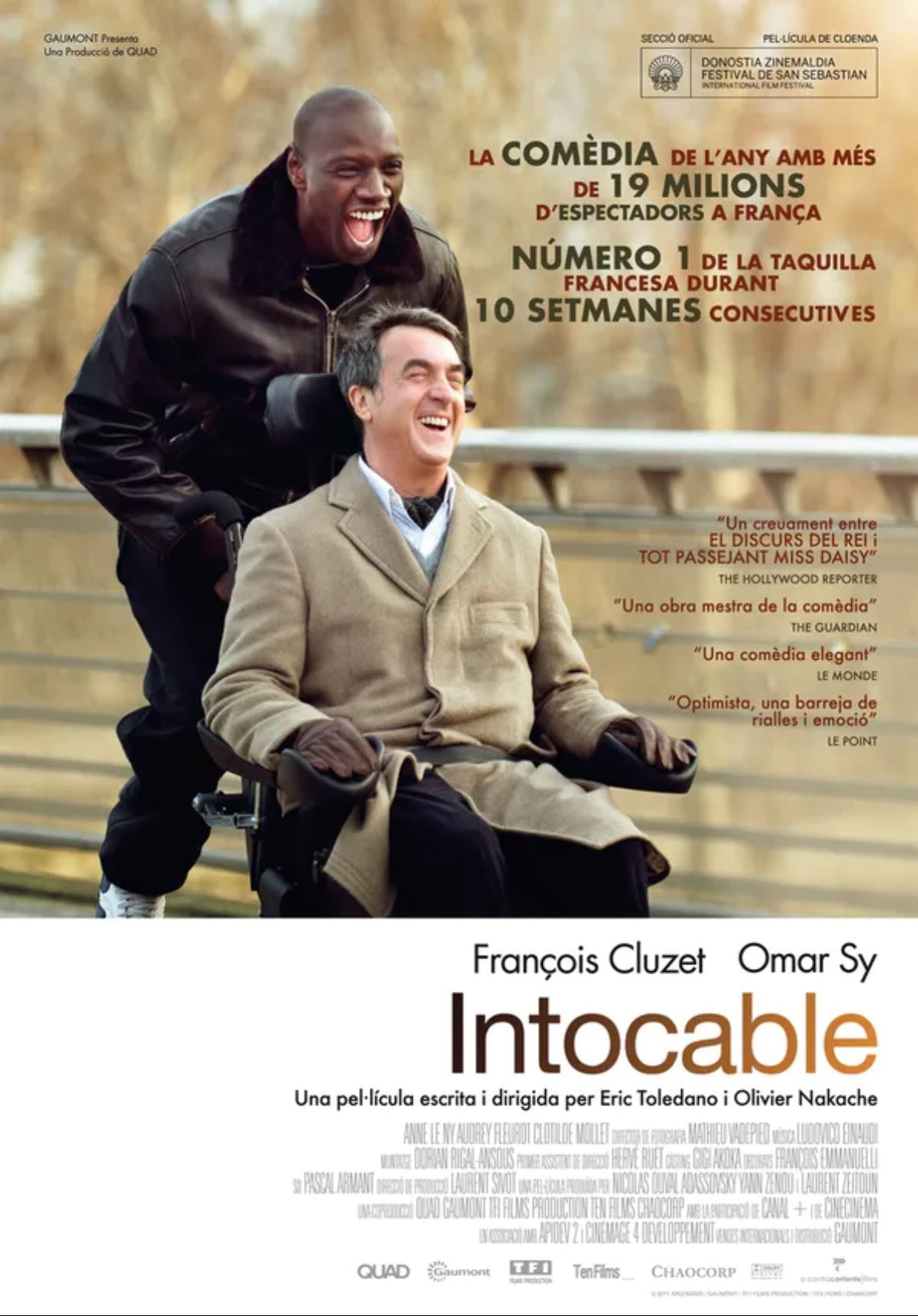 The Intouchables - Olivier Nakache · 2011
