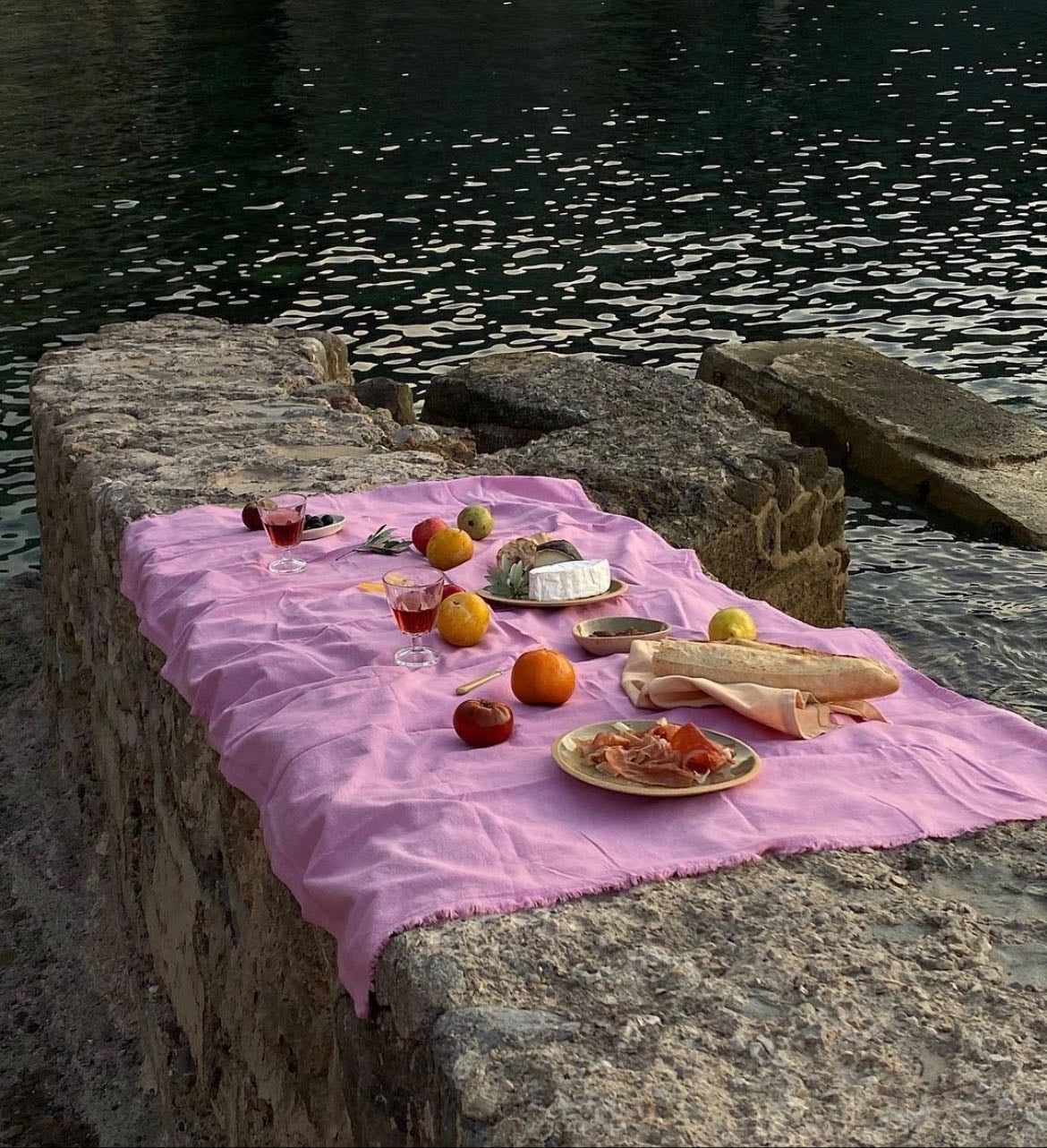 picnic on the beach