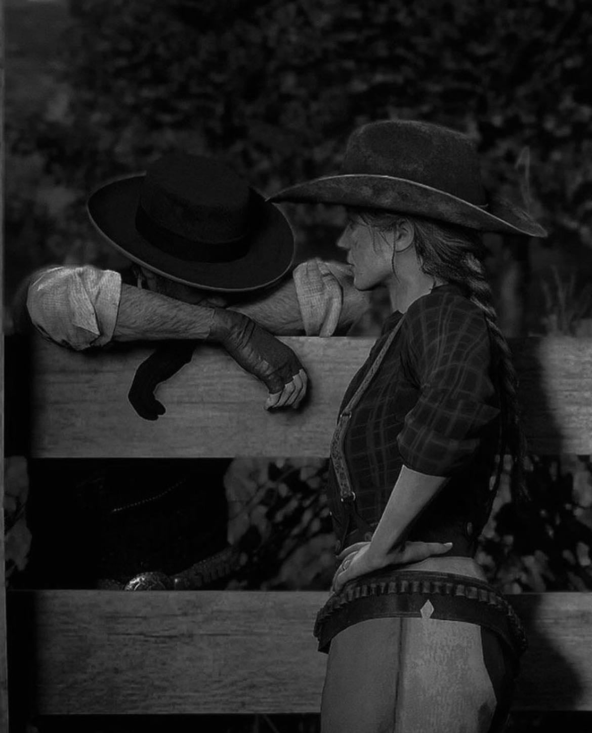 a cowgirl during 60s texas - she got married with her childhood first love and owns a big ranch