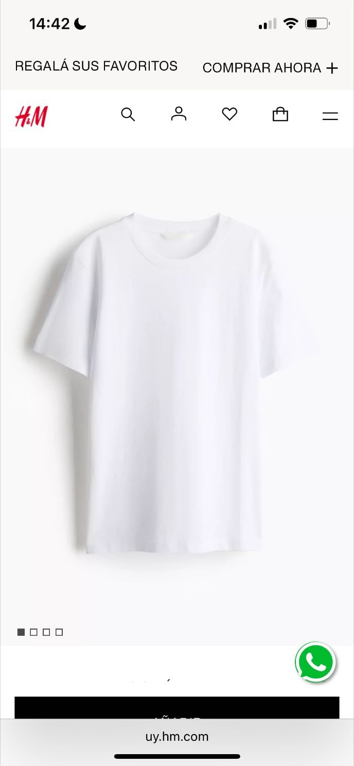Remera de algodón - H&M