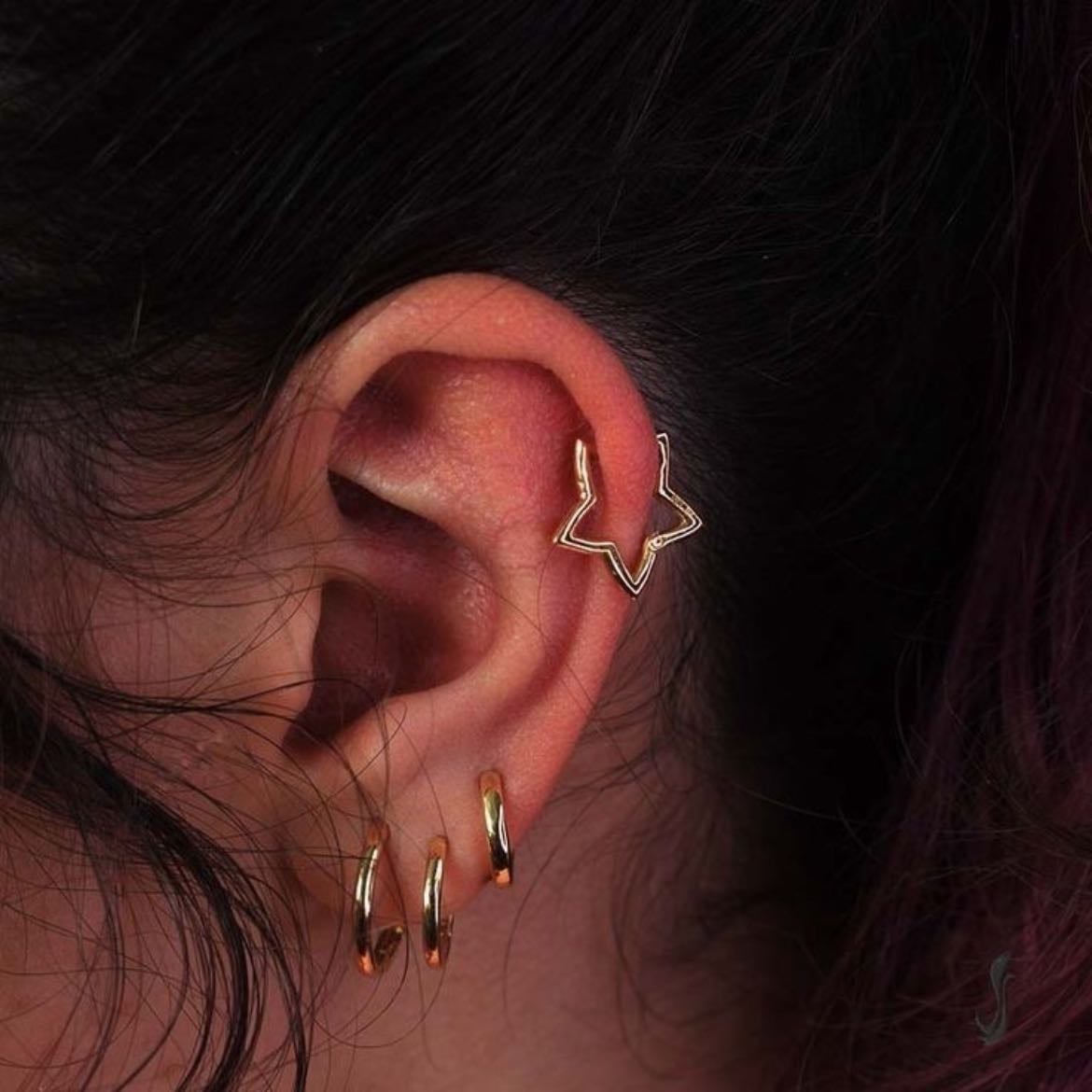 Aretes - Dorados obvio