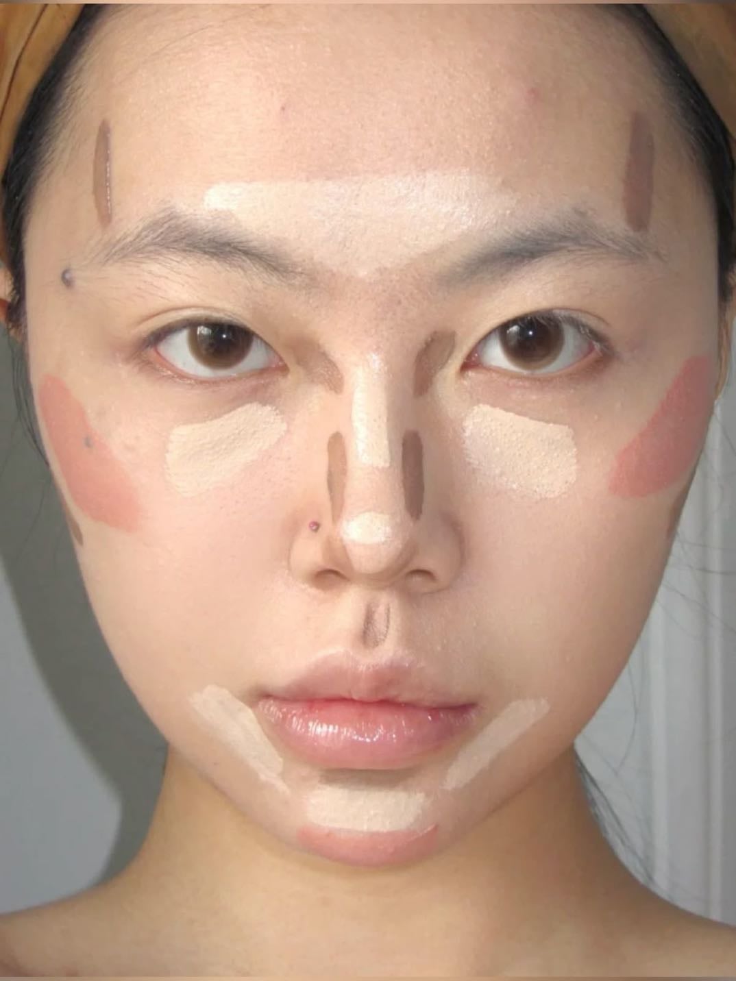 blush contour