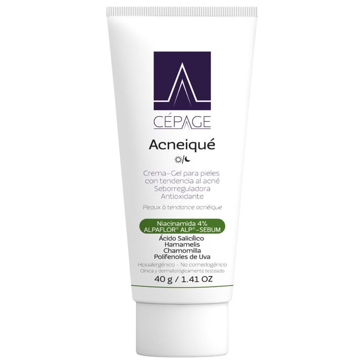 Acneiqué crema gel - Cepage