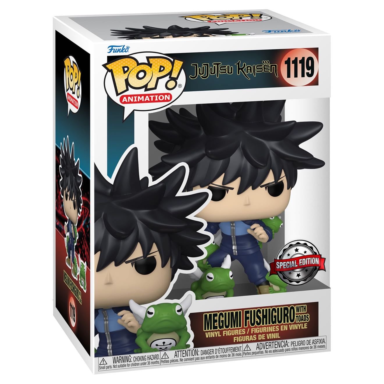 Megumi Fushiguro with toads 1119
