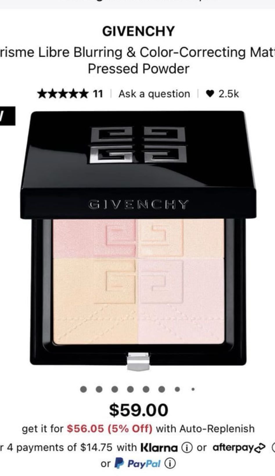 Pó compacto - Givenchy