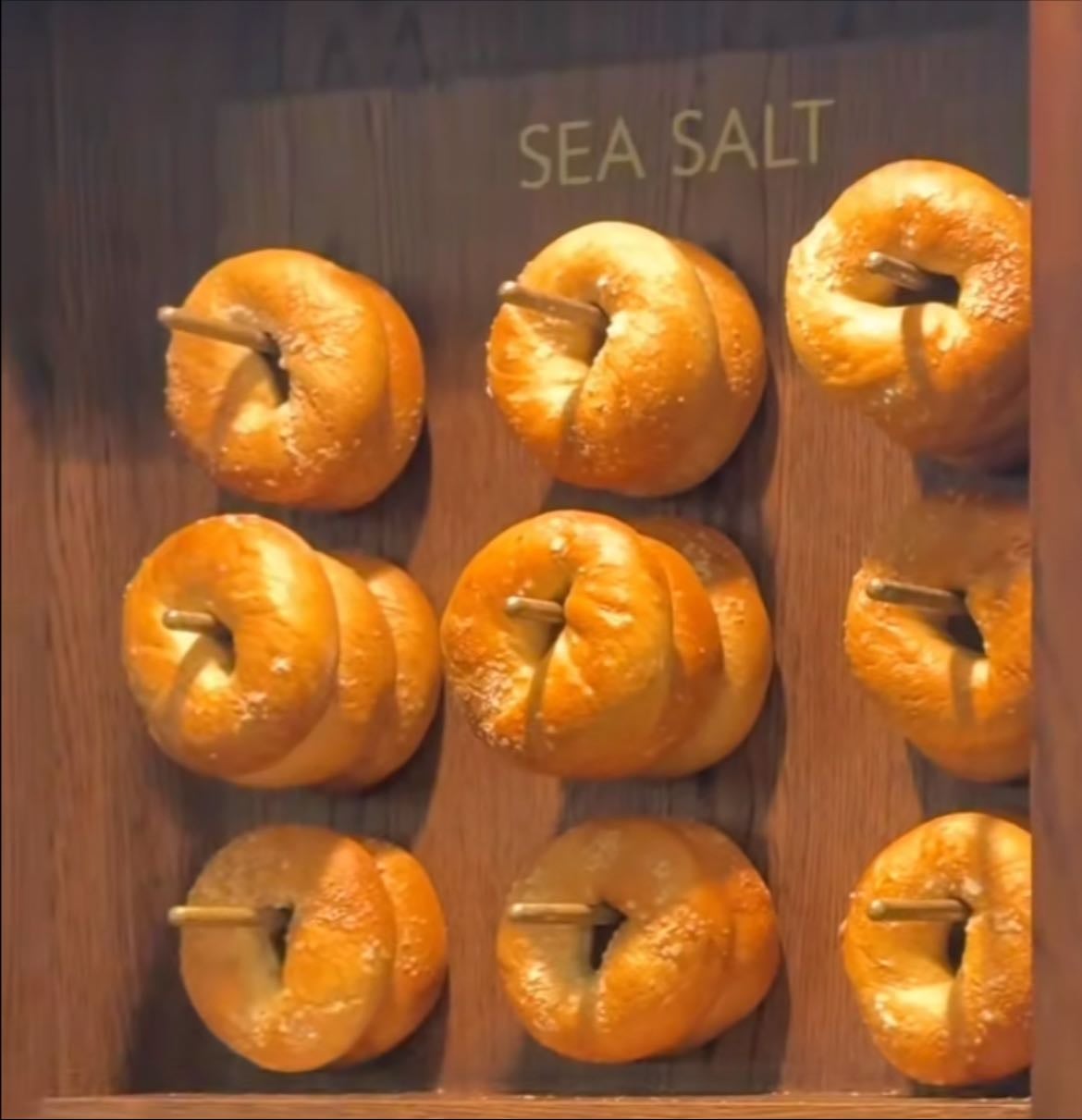 build your own bagel bar