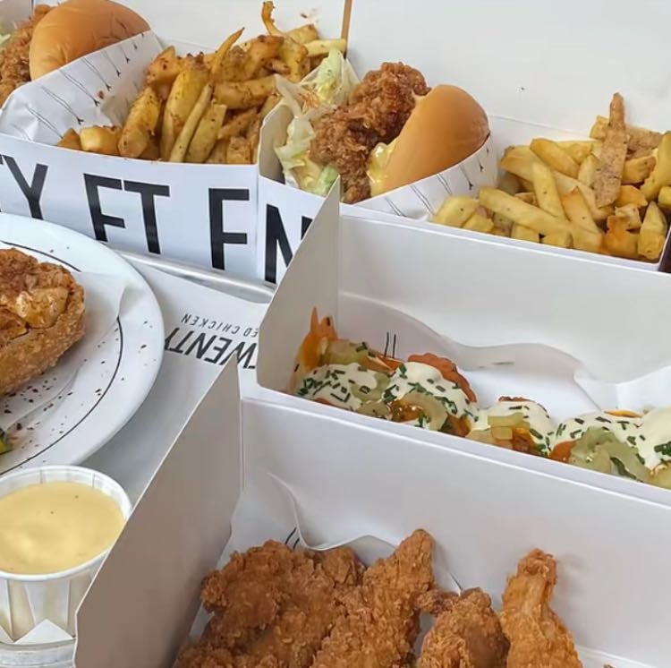 20ft fried chicken