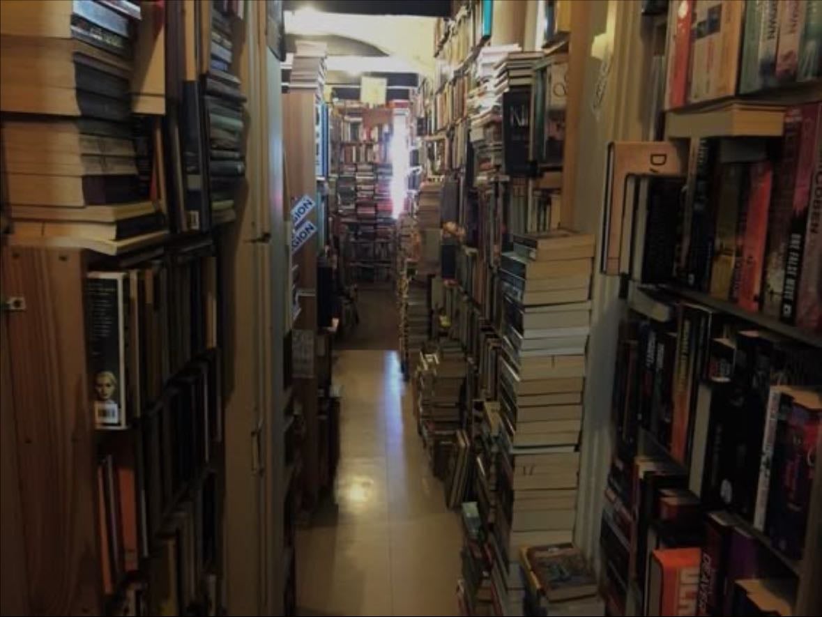 campus job - as a librarian or desk assistant