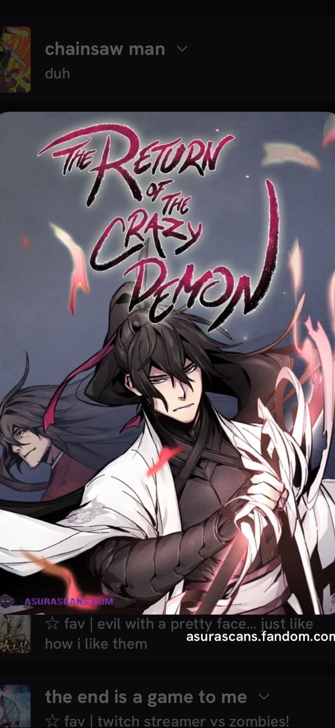 the return of the crazy demon - ☆ fav | i love this a lot. strangest mc yet