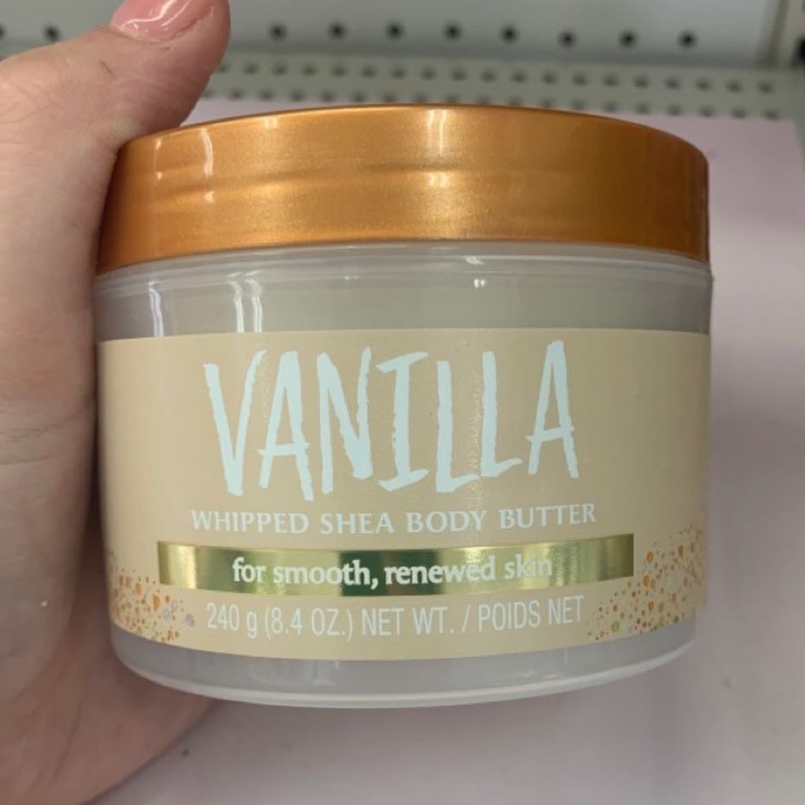 tree hut vanilla butter - ποΈ: druni, amazonβ¦
βοΈ: es com una crema de vanillaΒΏ