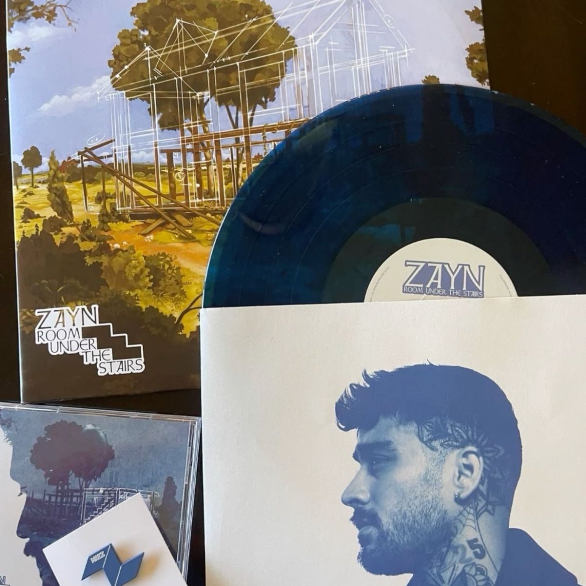 room under the stairs vinyl