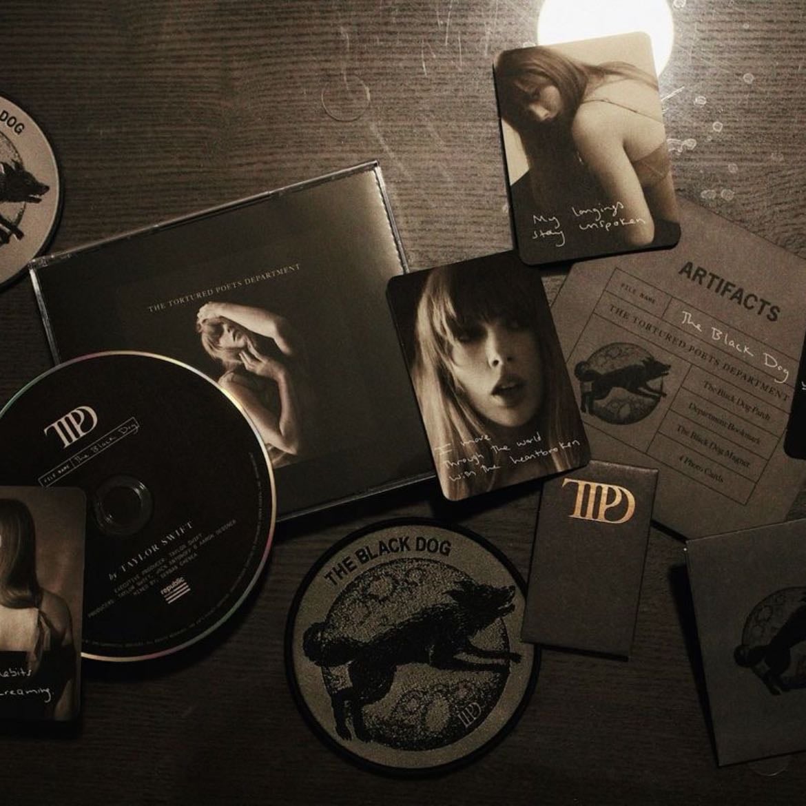 ttpd: the black dog cd - 18β¬
