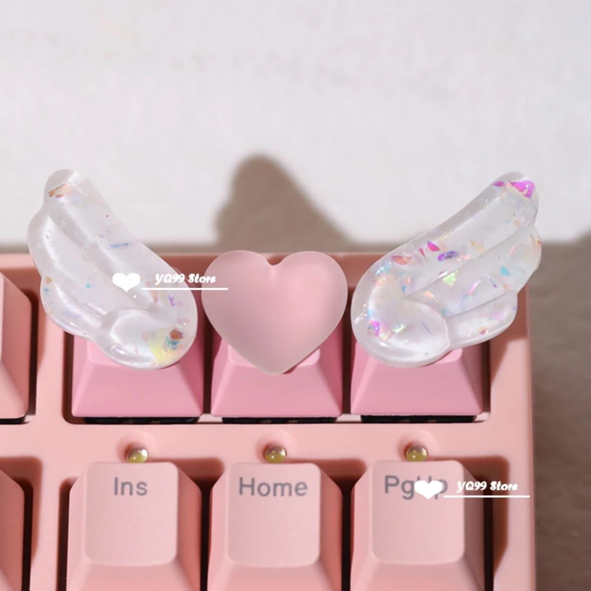 β‘β heart angel key