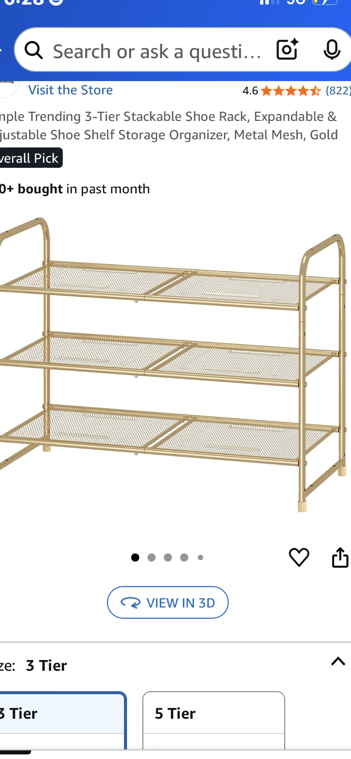 shoe rack