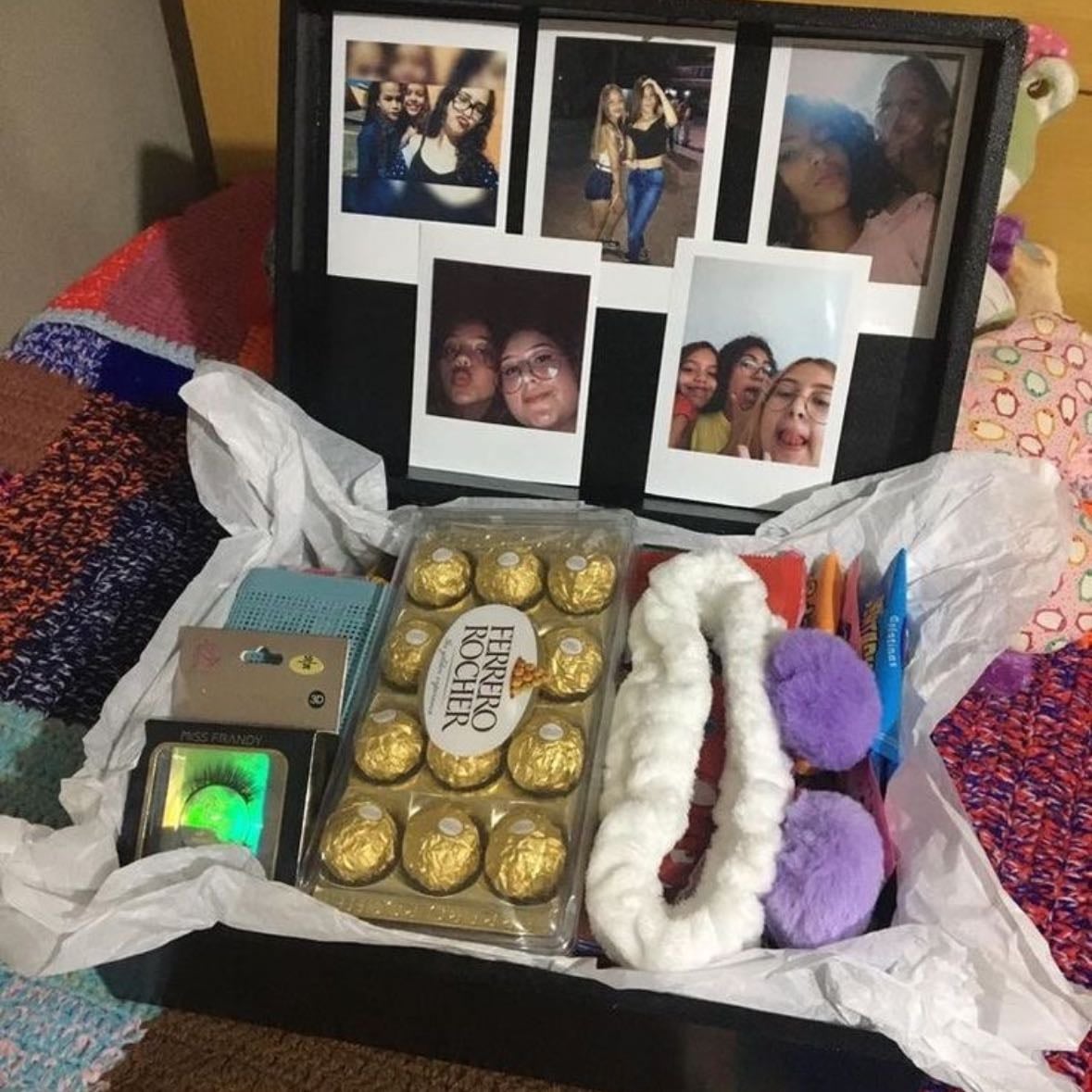 A box with their fav things