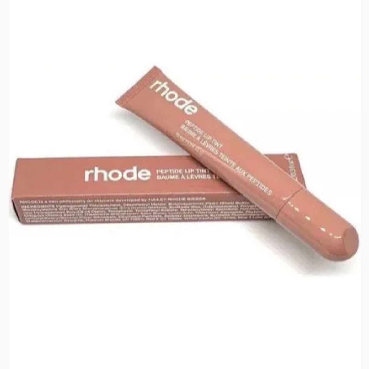 Rhode lipgloss toast