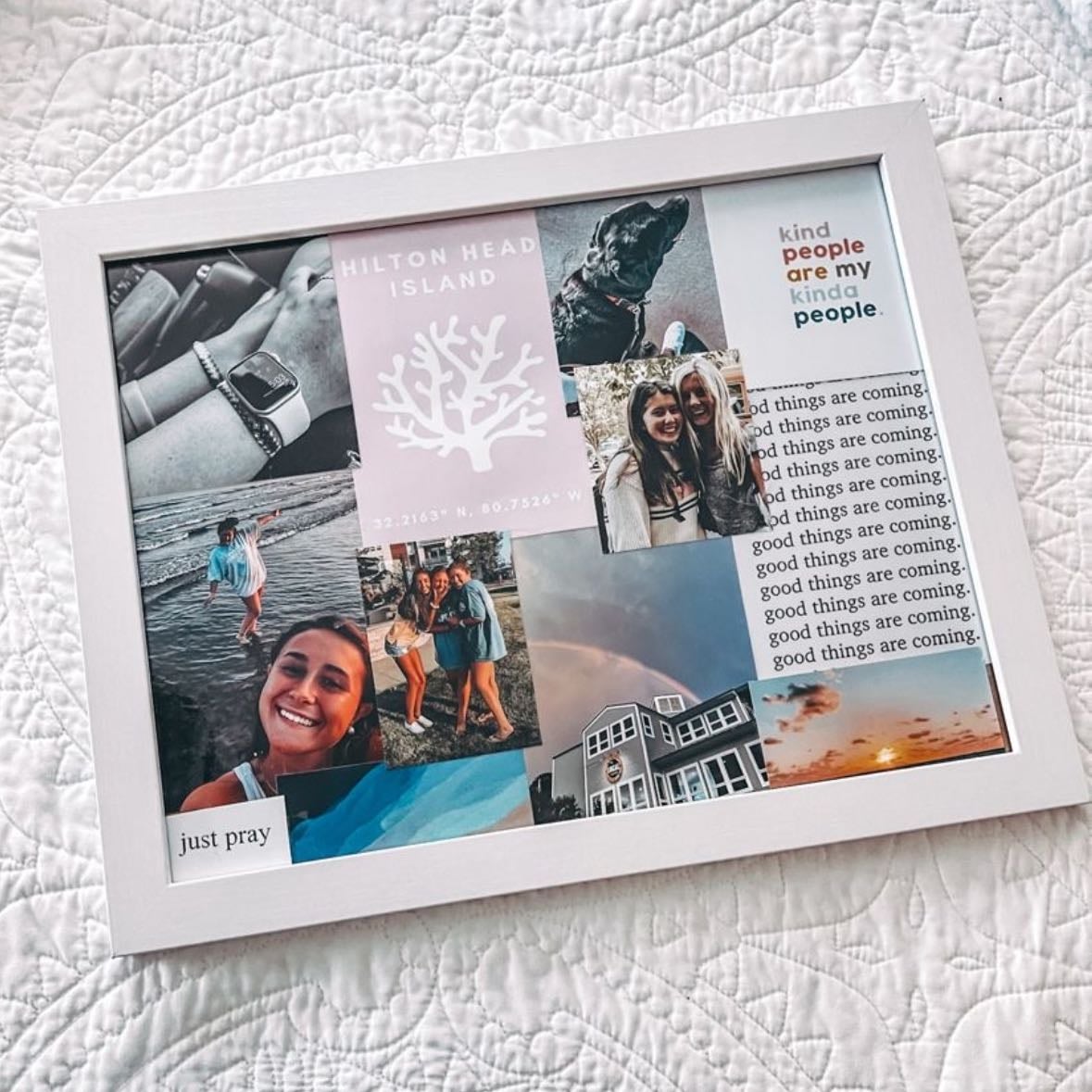 Frame with photos