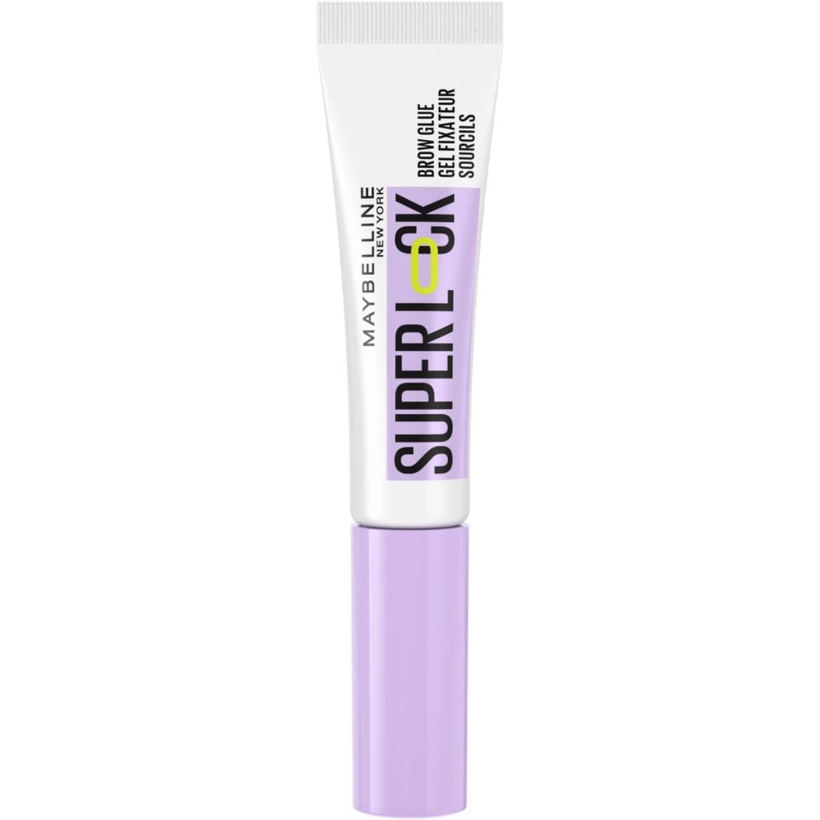 Gel para cejas Maybelline Super Lock pegamento para cejas, gel ligero para cejas hasta 24 horas