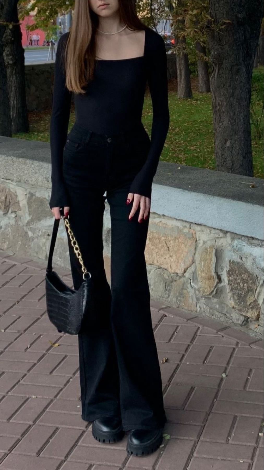 black jeans