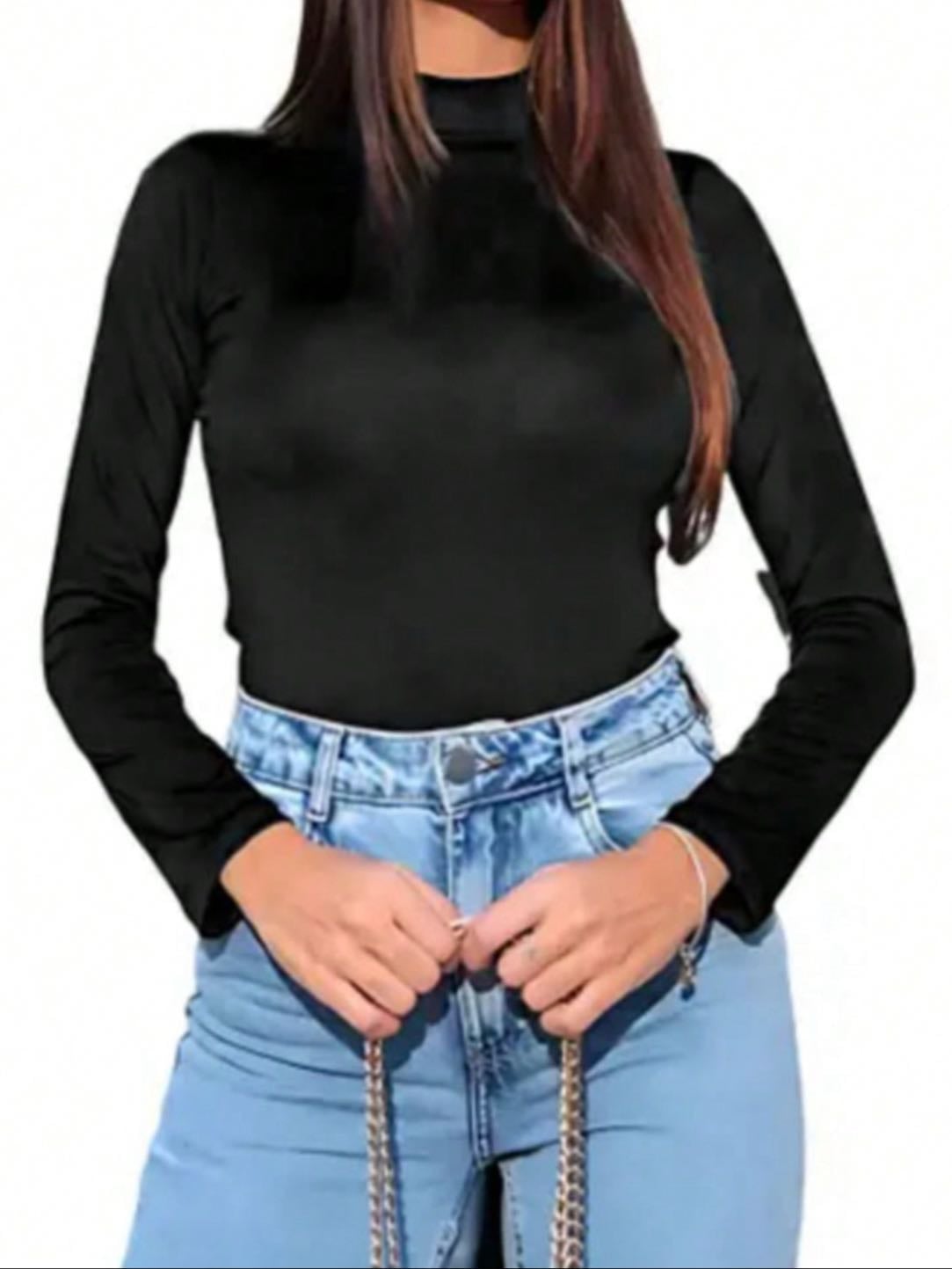 black turtleneck
