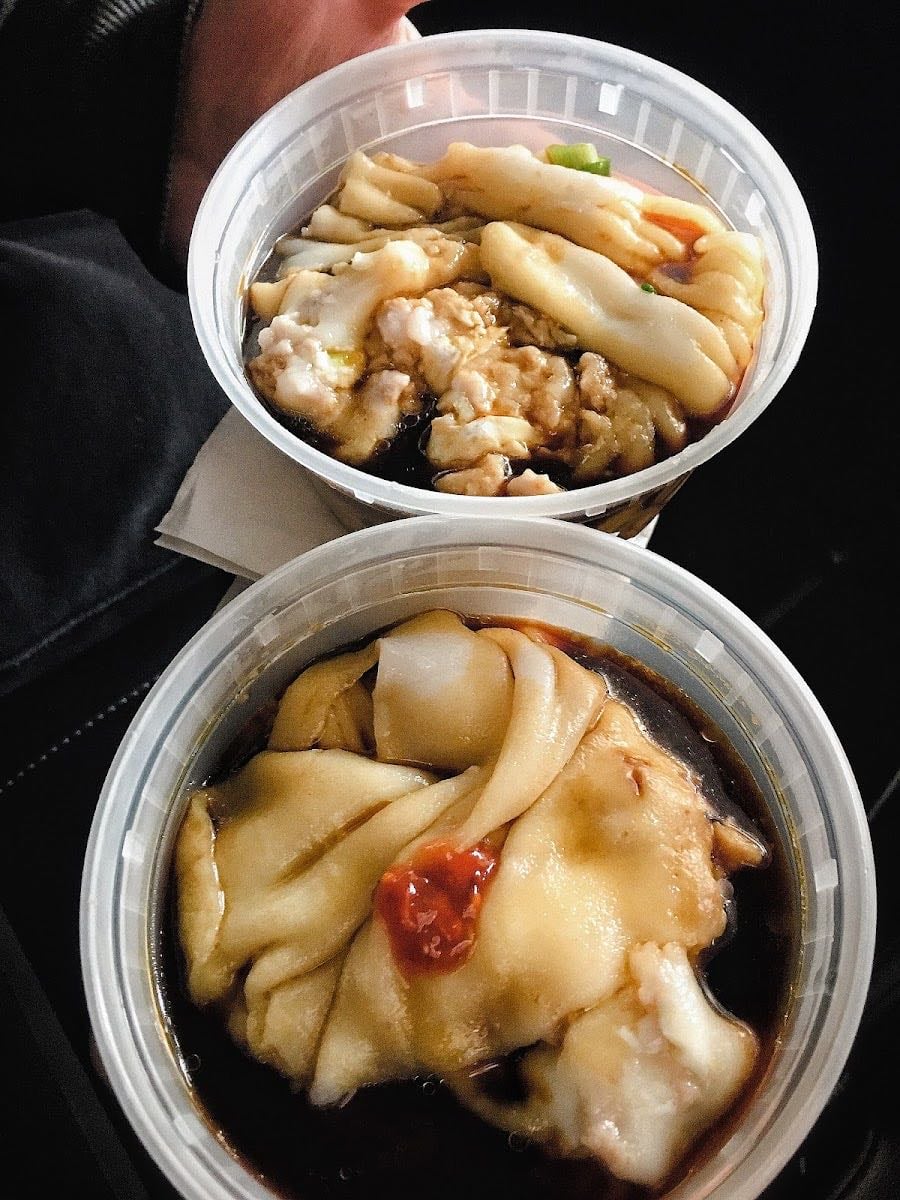 Cheong Fun Cart - $3.75 fresh shrimp rice rolls ⭐️⭐️⭐️⭐️