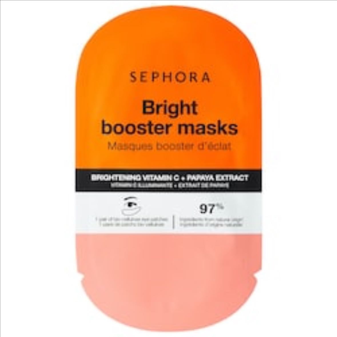 Sephora bright booster masks - X1 - Transit