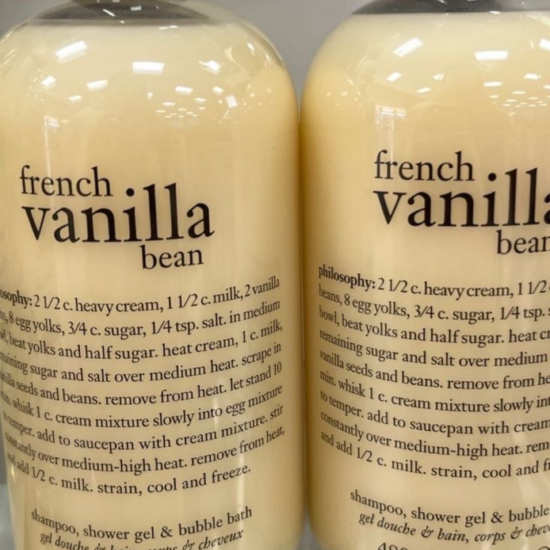 vanilla body wash