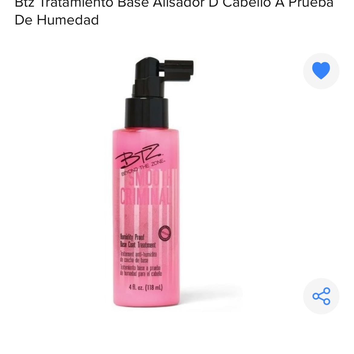 Antifrizz - Solo lo encuentras en sally en físico, fui y no estaba 😾