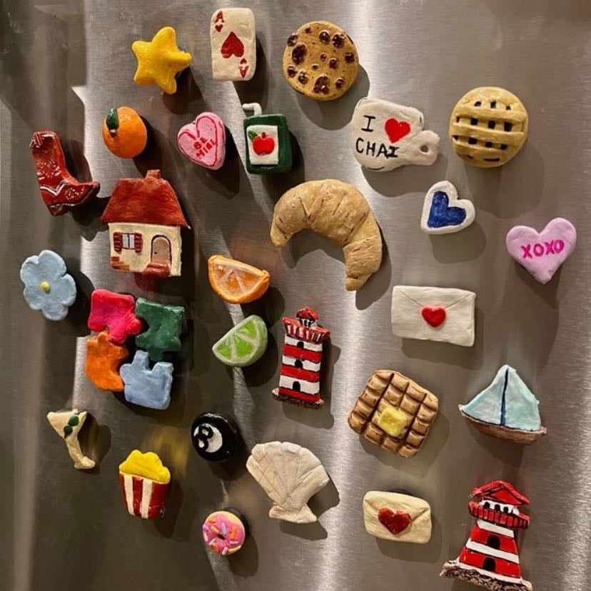 clay magnets