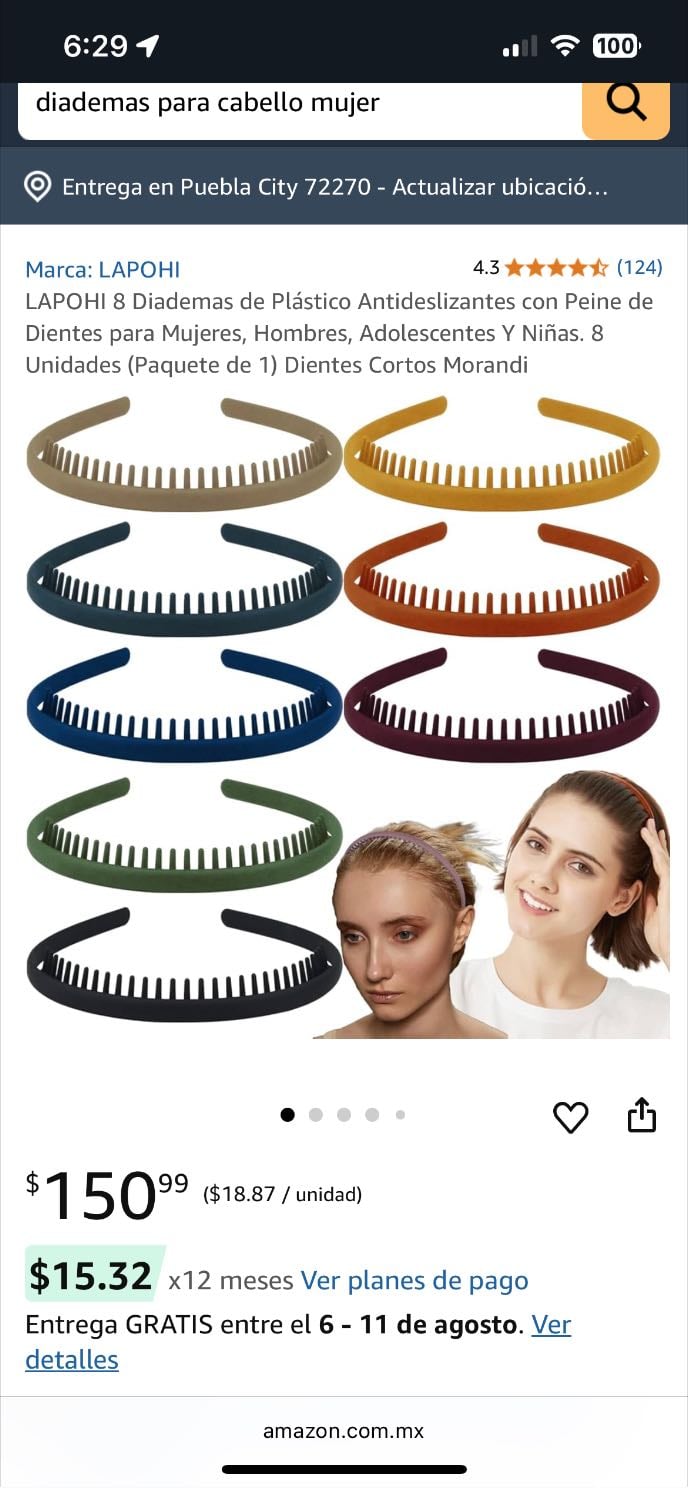 Diadema - $150