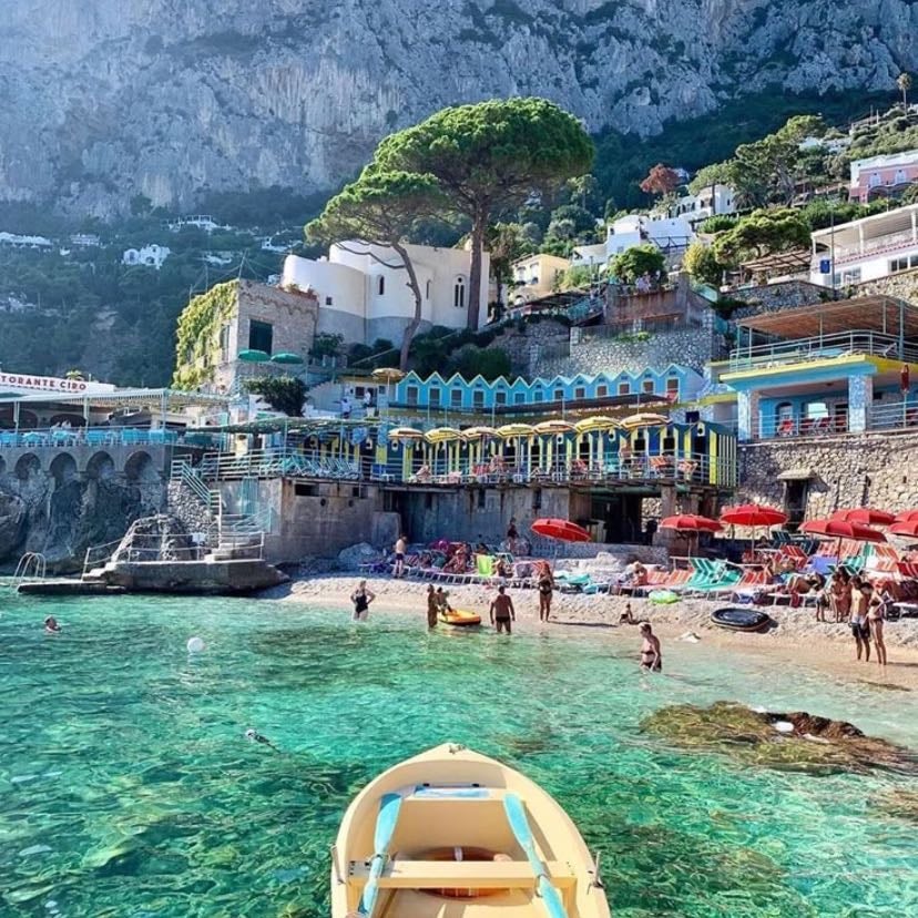 Capri ⋆˚࿔ - Where Cliffs Embrace the Sea