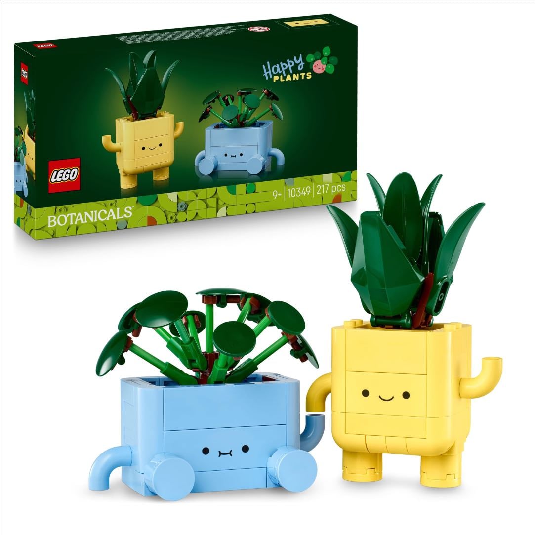 Petites plantes souriantes - LEGO