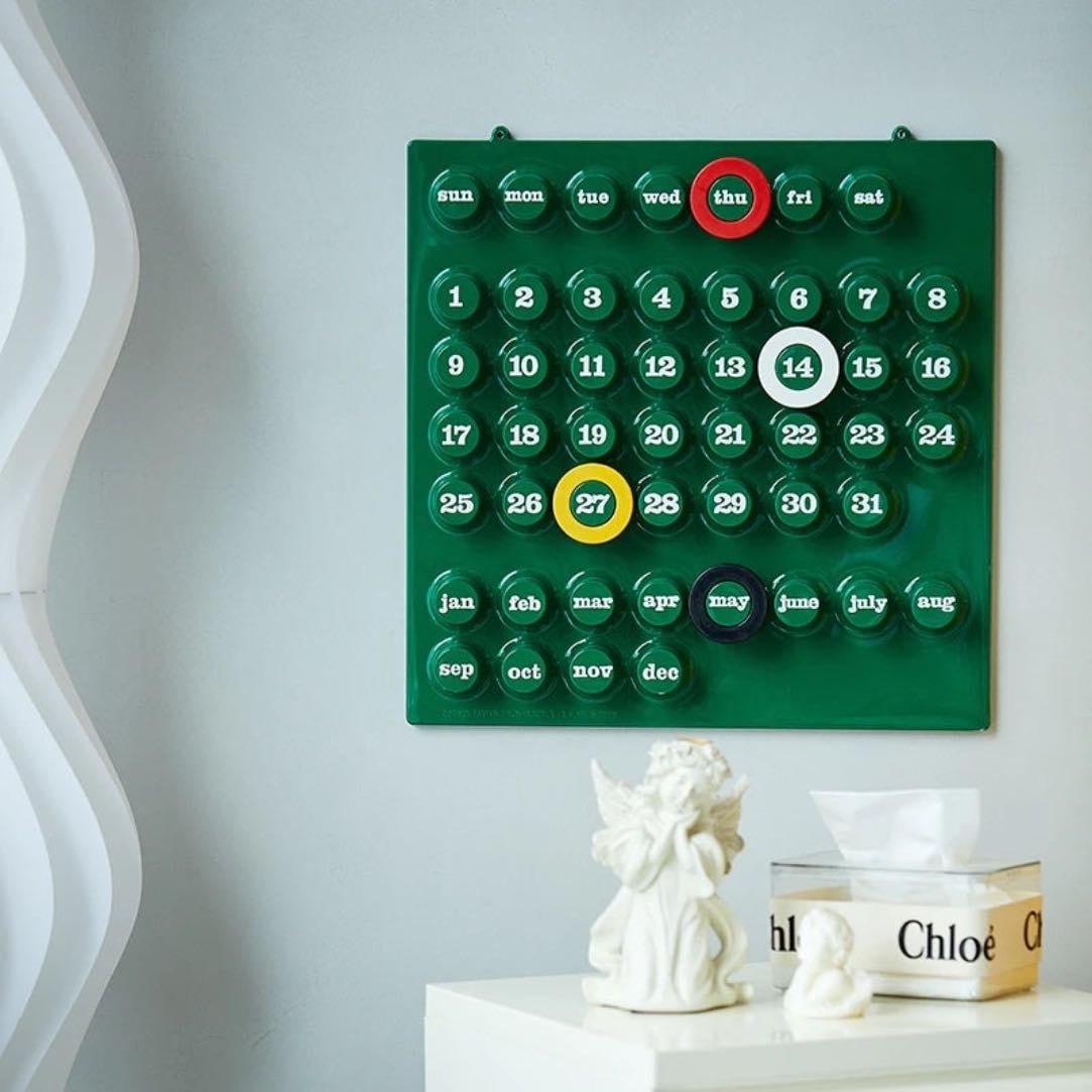 Ring A Date Wall Calendar