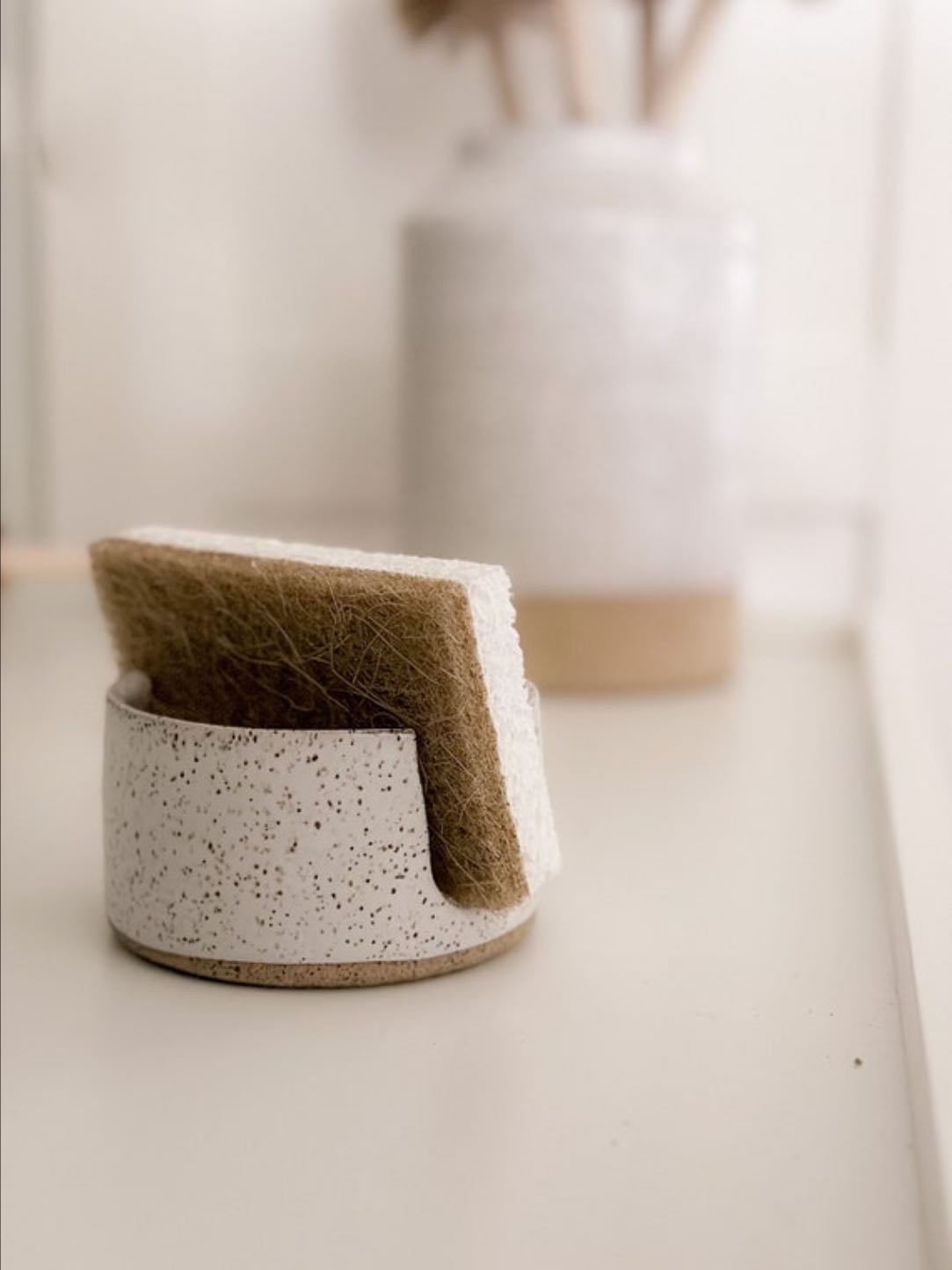 Porte éponge céramique - Trouvé sur Etsy