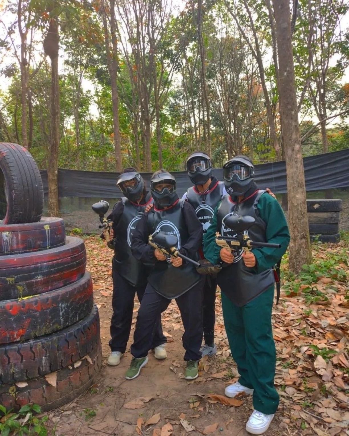 Jugar paintball