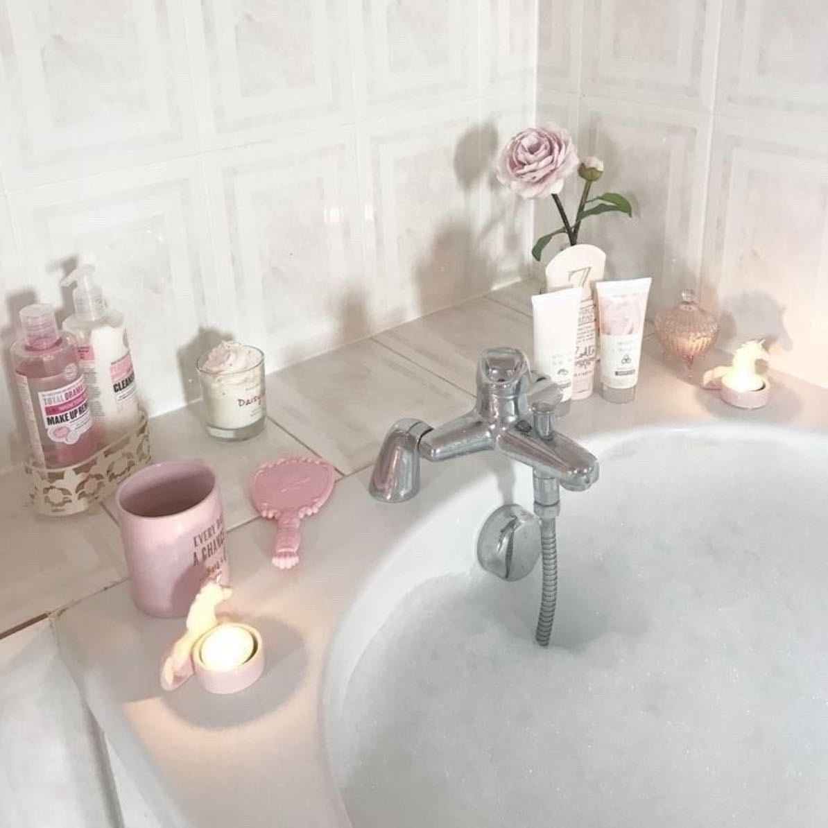 bubble baths every other evening
