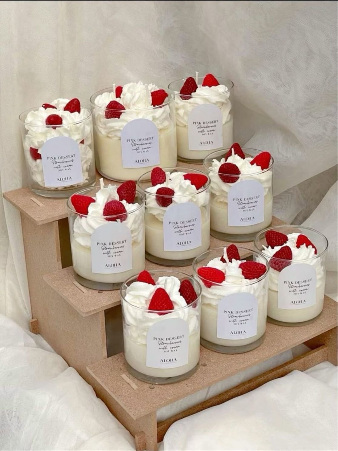 Fresas con crema