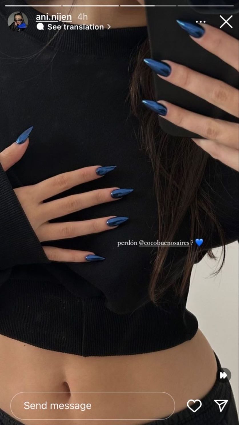 Azules metálico