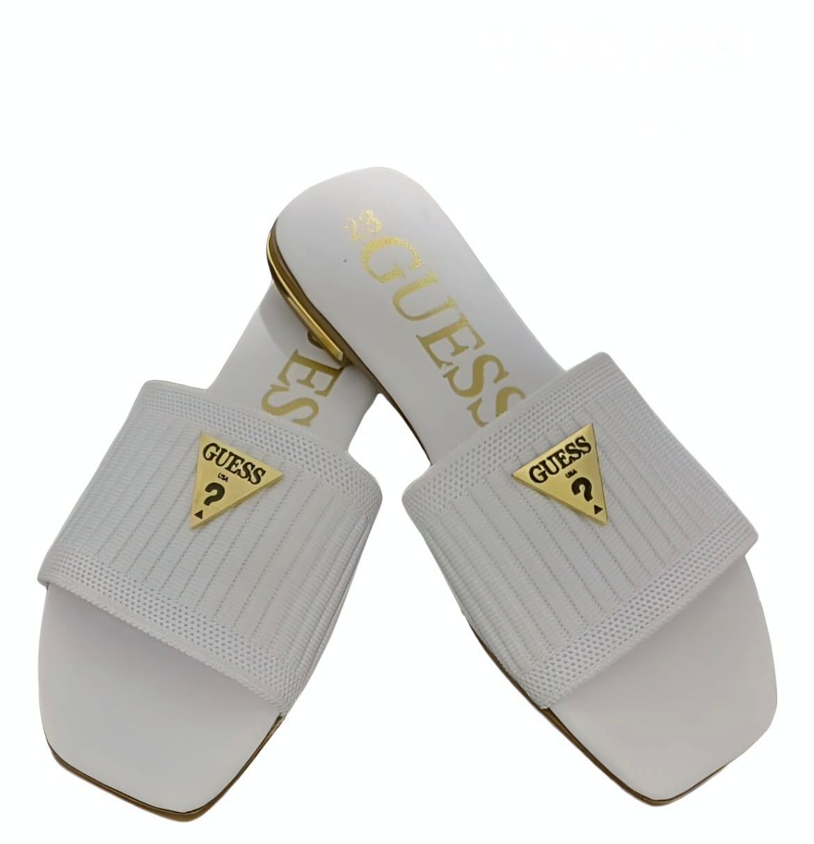 Sandalias guess blancas