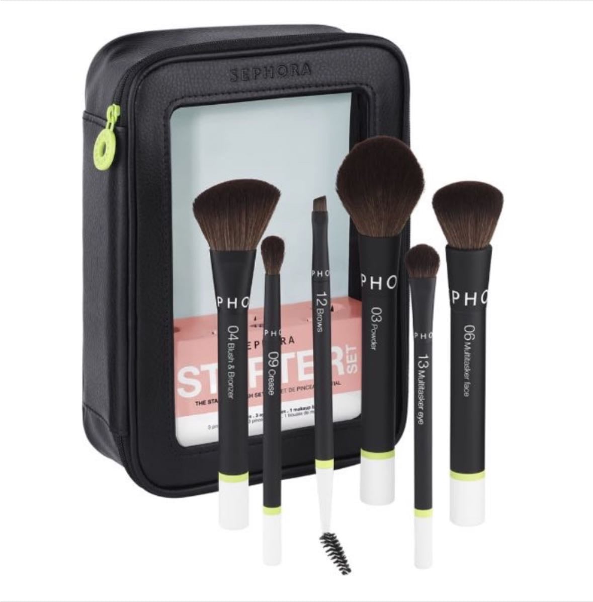 Les Essentiels
Set of 6 makeup brushes - SEPHORA COLLECTION