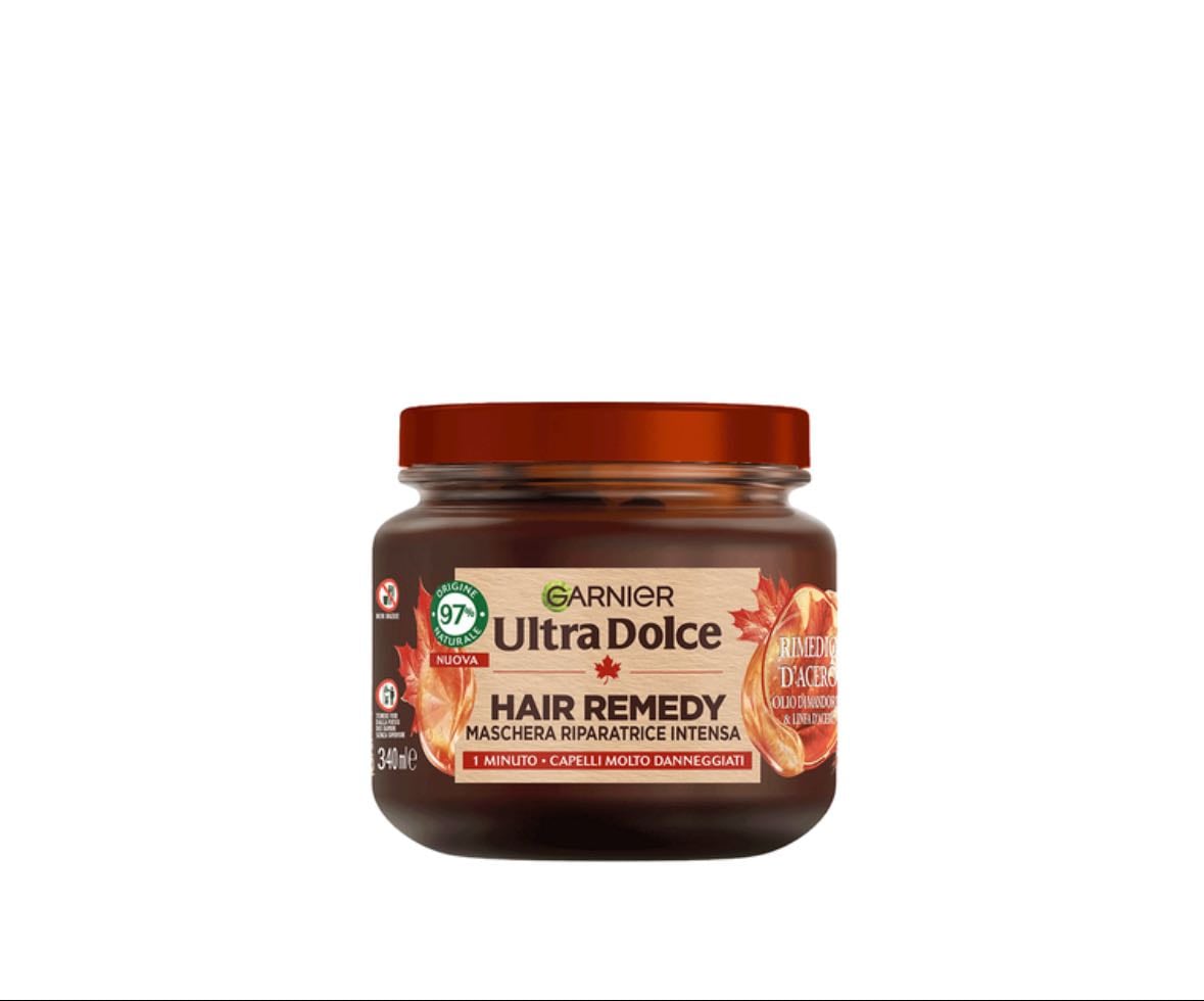 Hair Remedy Mask Repair Intense Maple Remedy - Garnier
