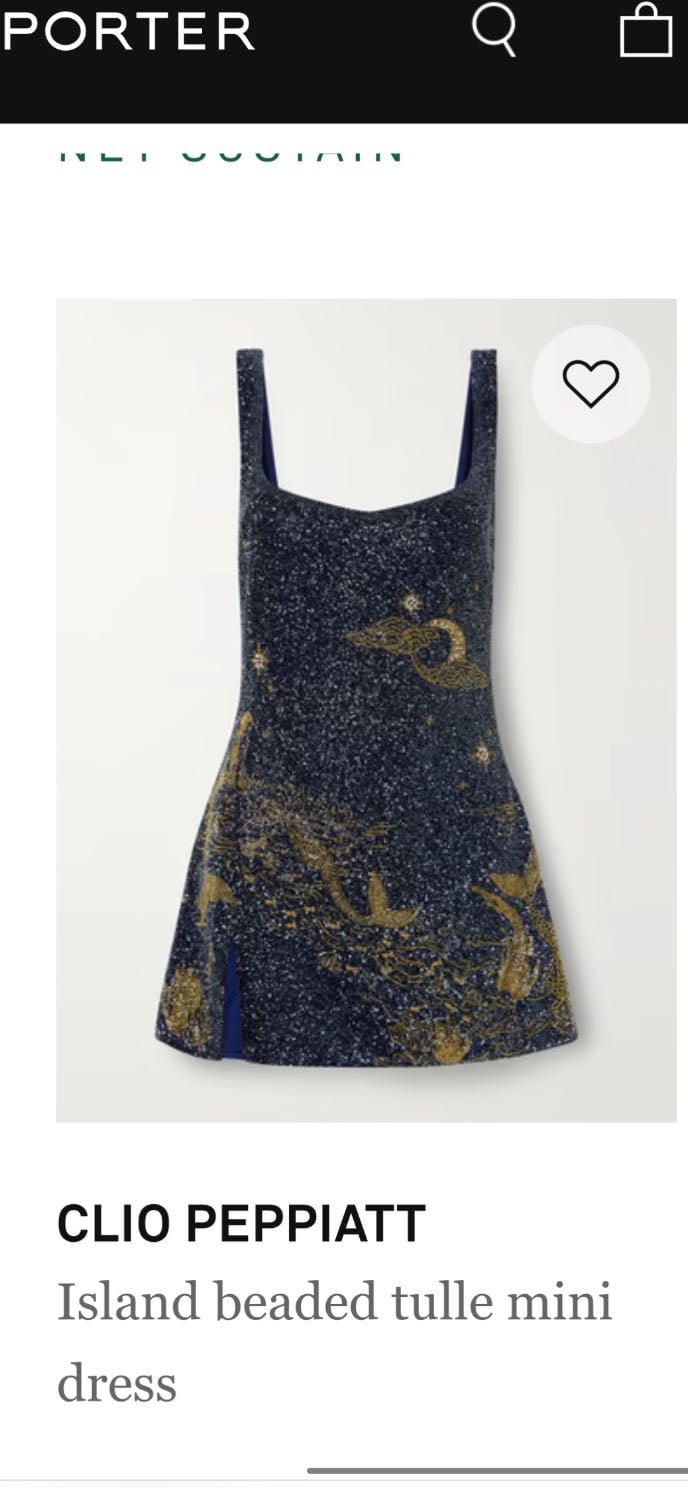 Clio Peppiatt dress
