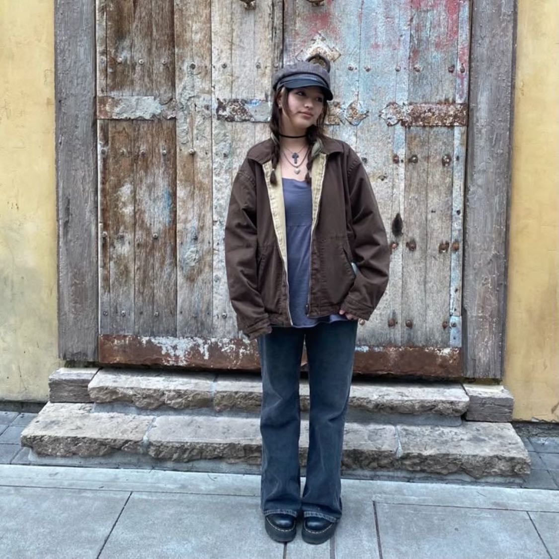 Newsboy hat