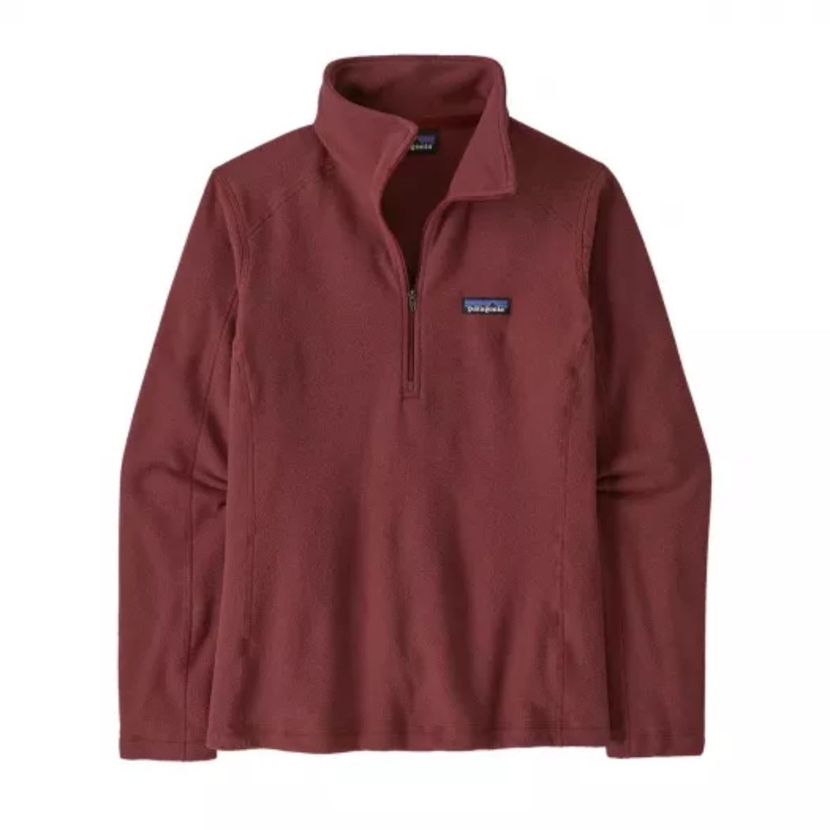Women's Micro D® 1/4-Zip Fleece - Patagonia - Sequoia Red (s)