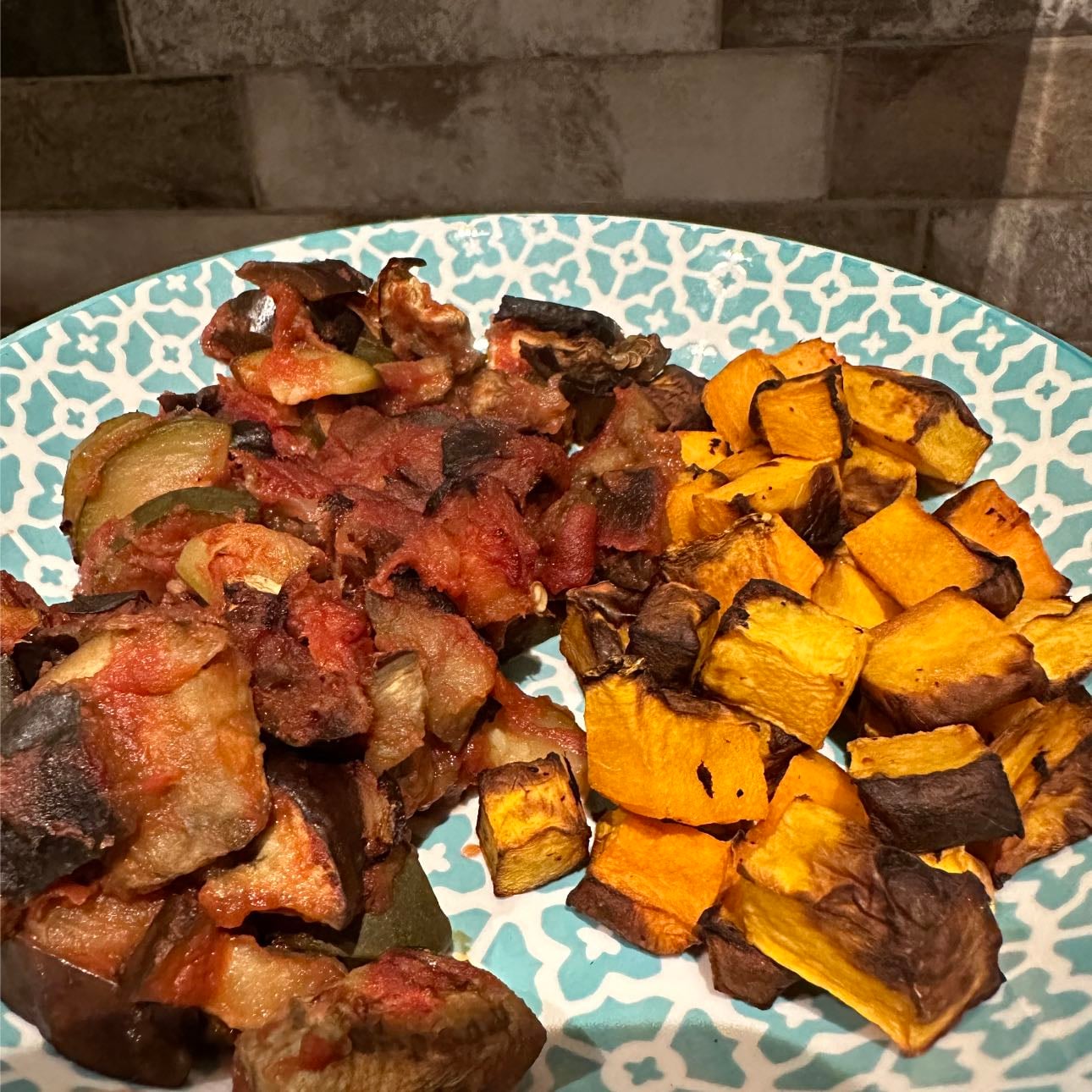 October discovery - -Sformatino di verdure al pomodoro -Zucca delicia arrostita