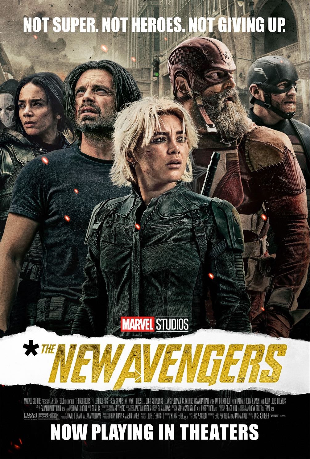los thunderbolts - bucky……yelena……bob amo