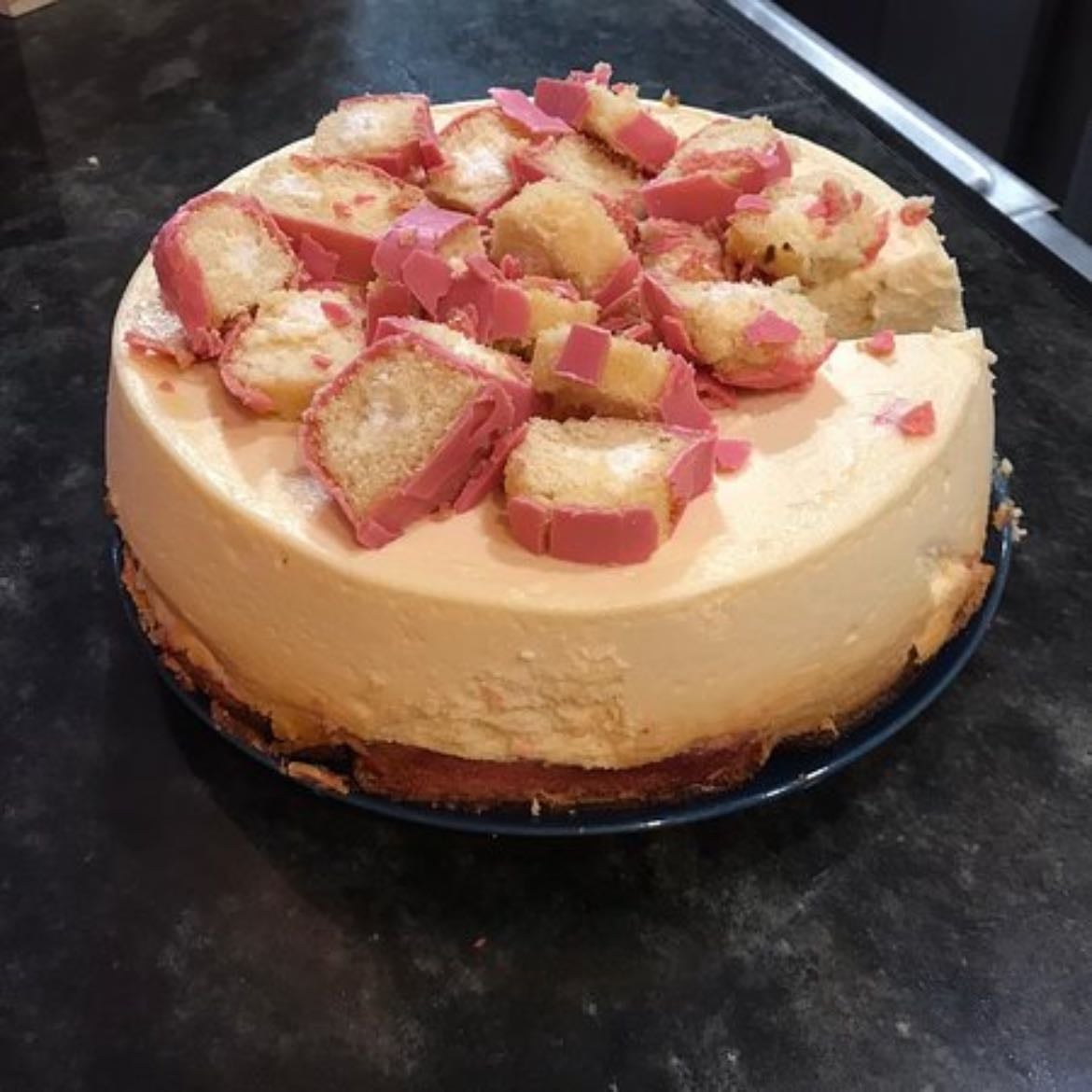 celebrar el cumple del tío - además de la tarta de queso de pantera rosa (riquísima, enhorabuena para mi)