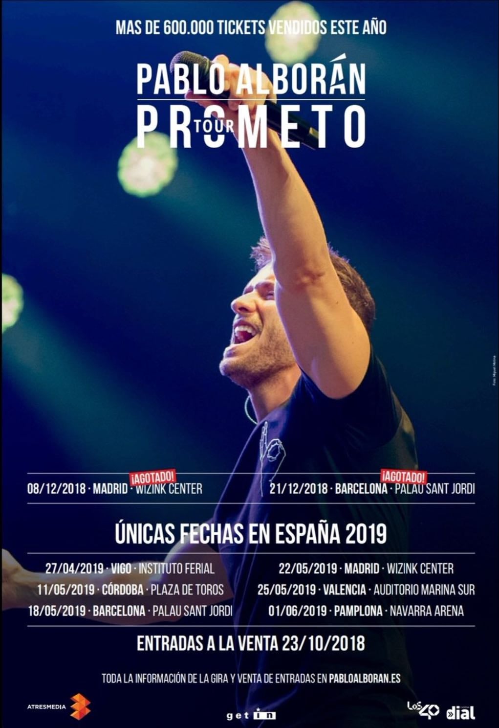 pablo alborán (navarra arena) - Artist