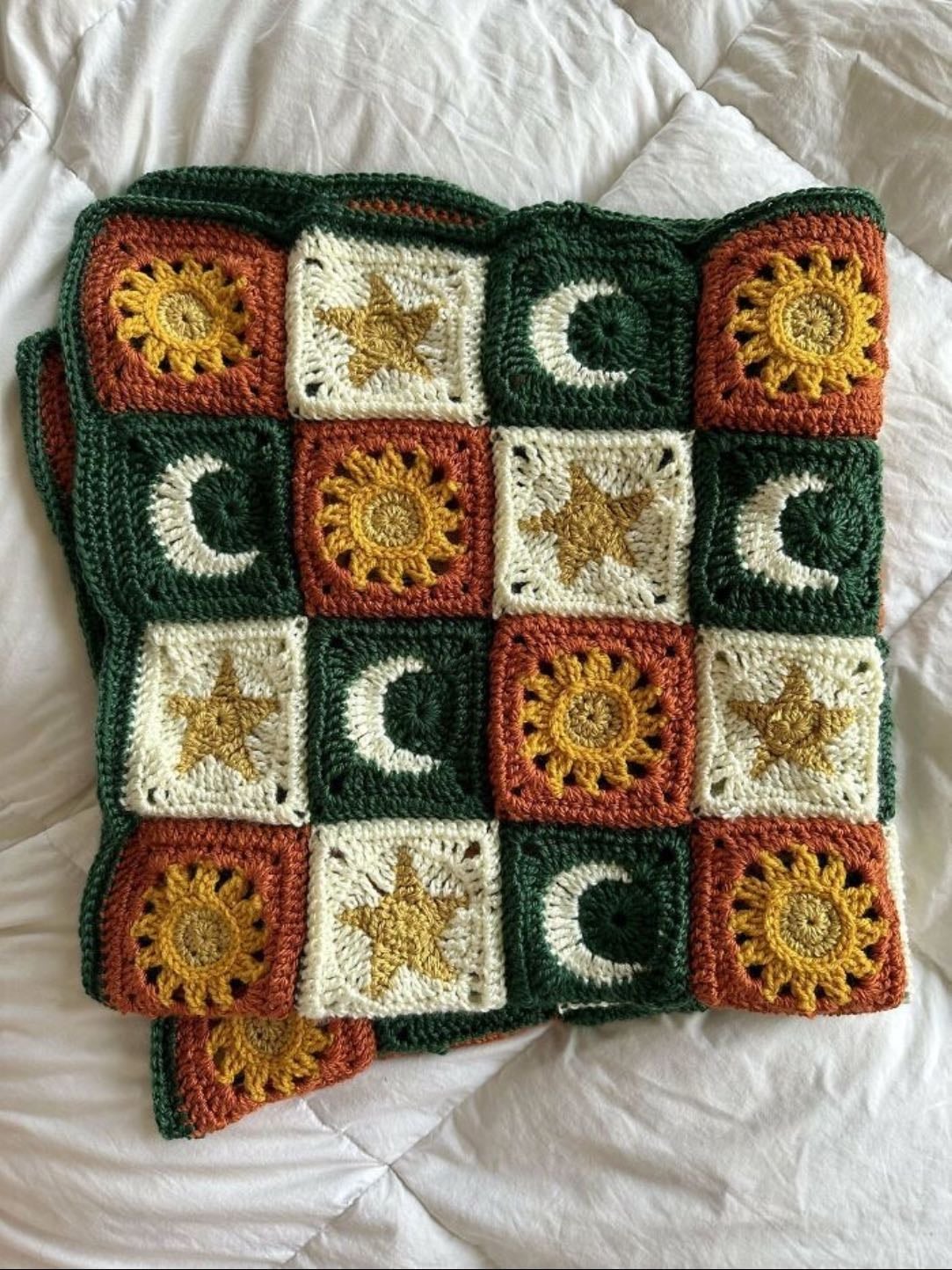 Granny Square Blanket