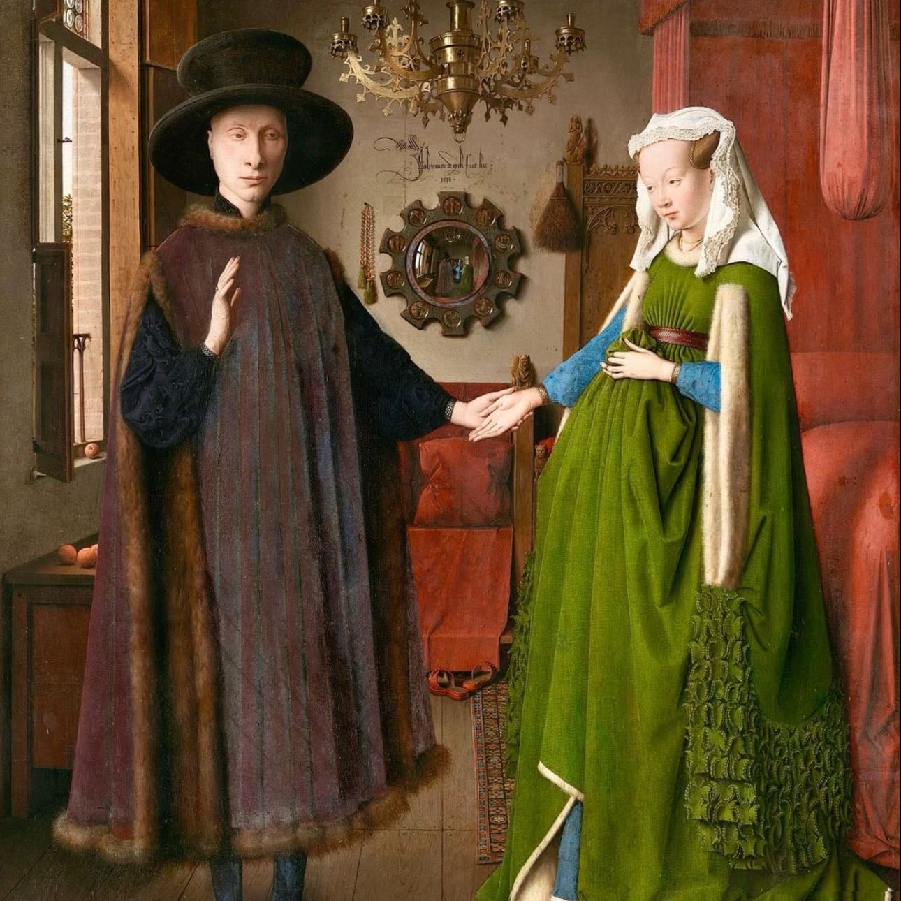 The Arnolfini Portrait - Jan van Eyck. 1434
*Arte Flamenco*